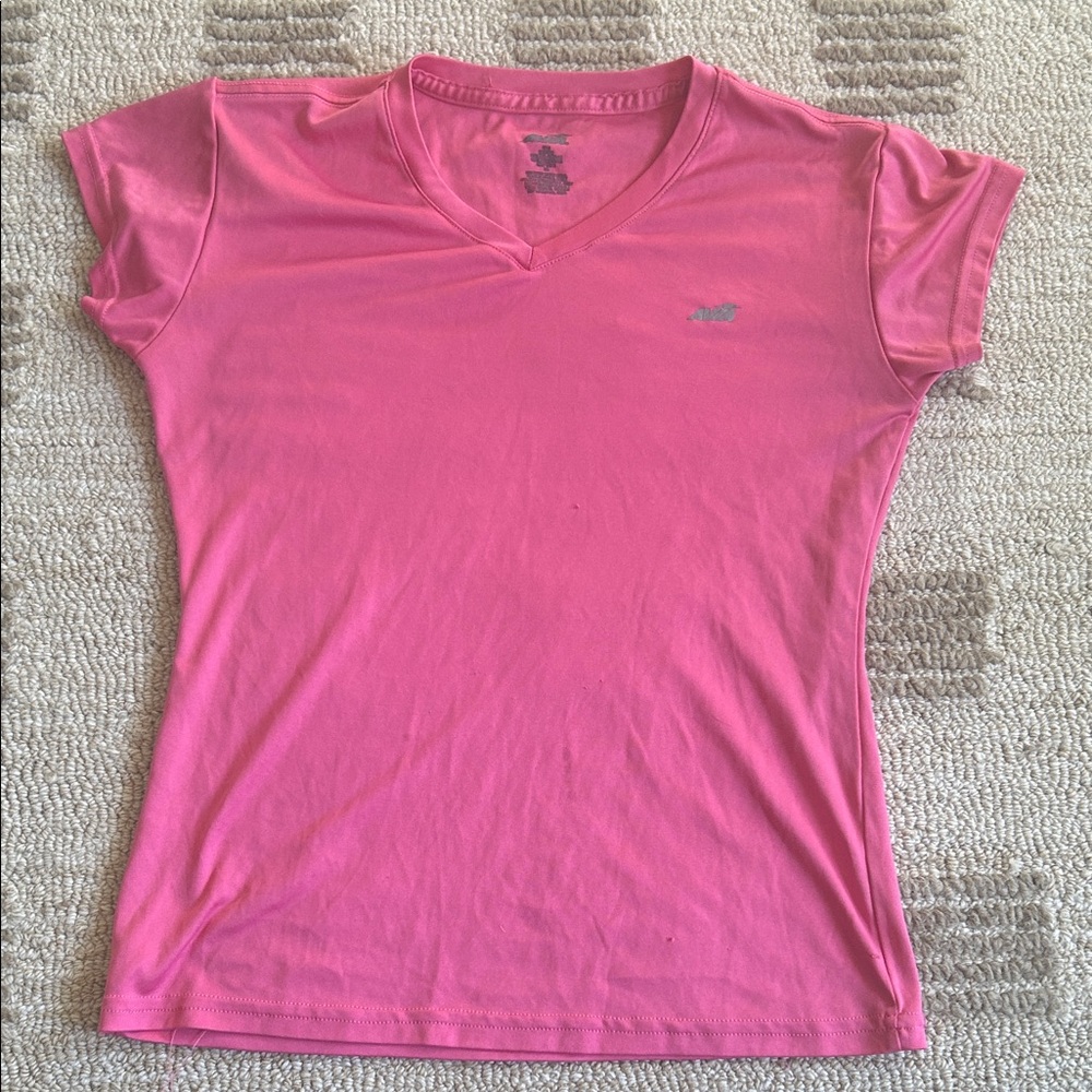✨5 for $15✨  Avia Vibrant Pink V-Neck Women's Active Tee